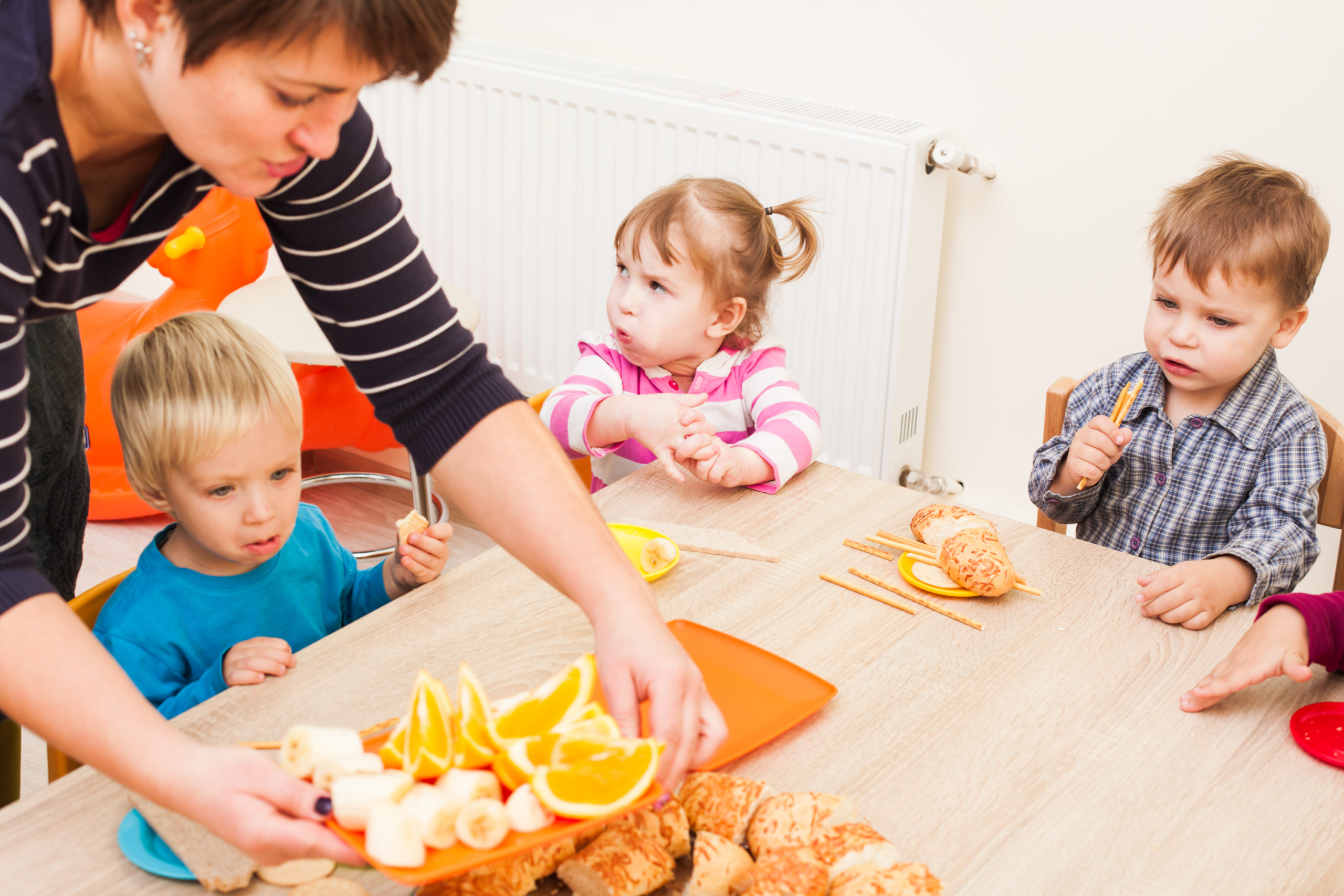 Lunch in kindergarden